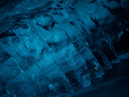 Details of Iceberg in Jökulsárlón Glacier Lagoon