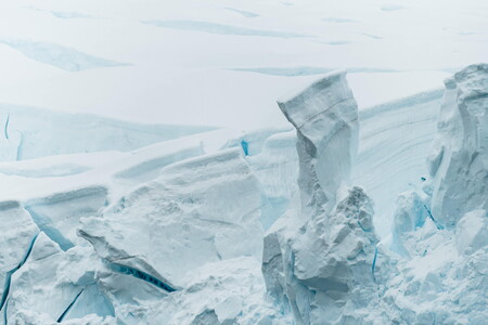 Glacier landscape of Antarctica