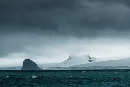 Dramatic landscape of the South Shetland Islands