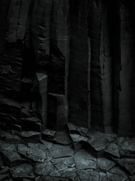 Fine Art Photography of Basalt Rocks in the Stuðlagil Canyon in Iceland