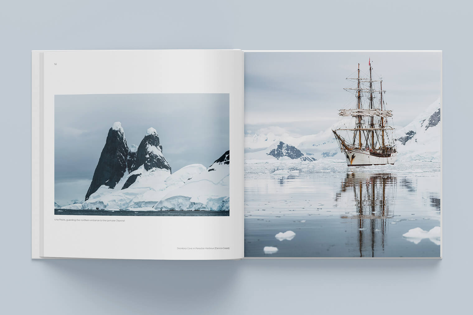 Book: Antarctica - Sailing Expedition with the Bark Europa