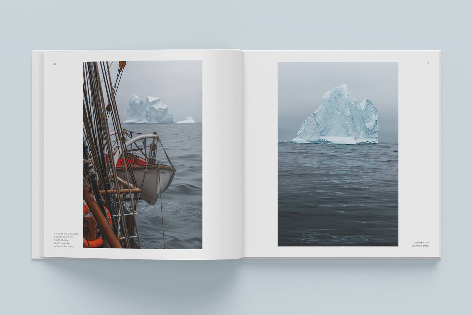»Antarctica« Book by Jan Erik Waider: Sailing Expedition with the Bark Europa