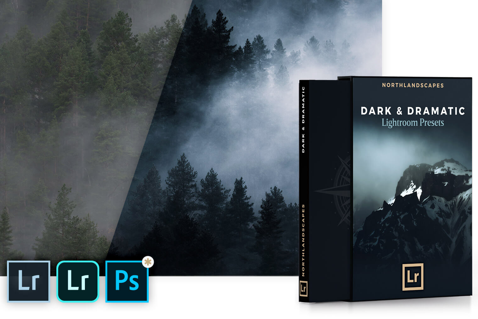 Dark and Dramatic Lightroom Presets for Fine Art Landscape Photography
