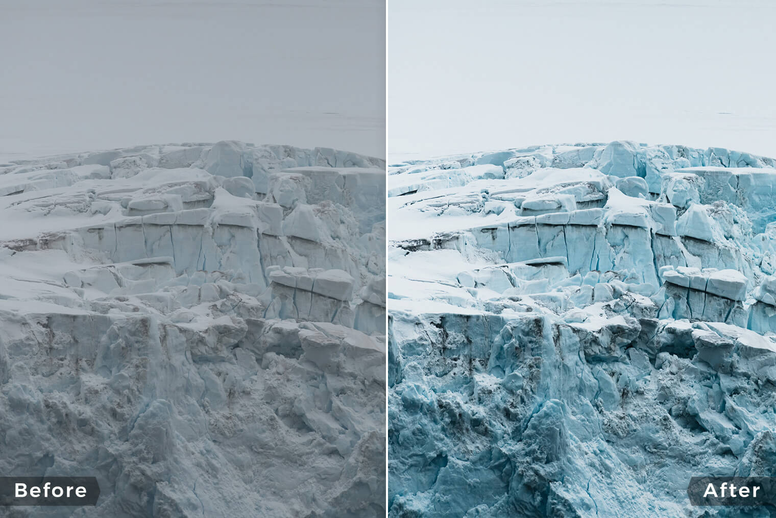 Polar Landscapes Lightroom Presets for Desktop & Mobile (DNG)