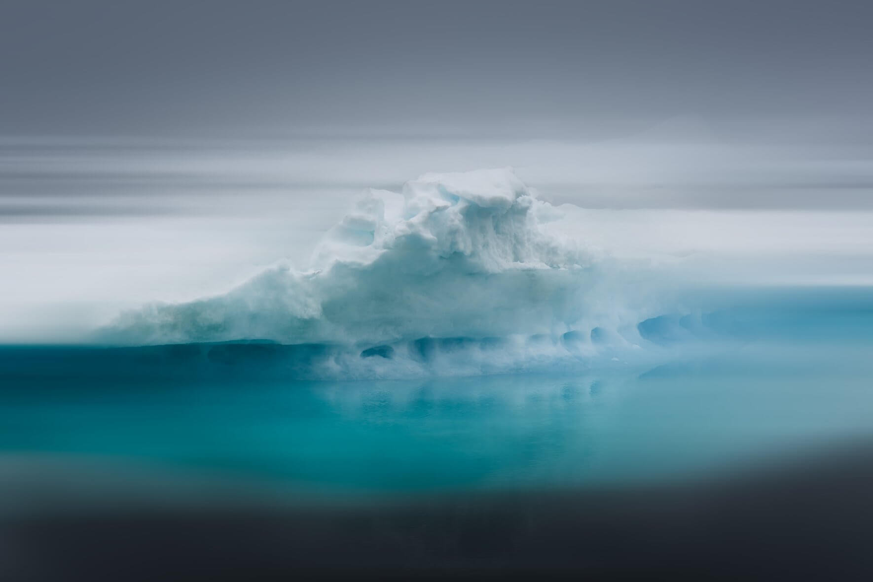 Fine art series of icebergs in Greenland