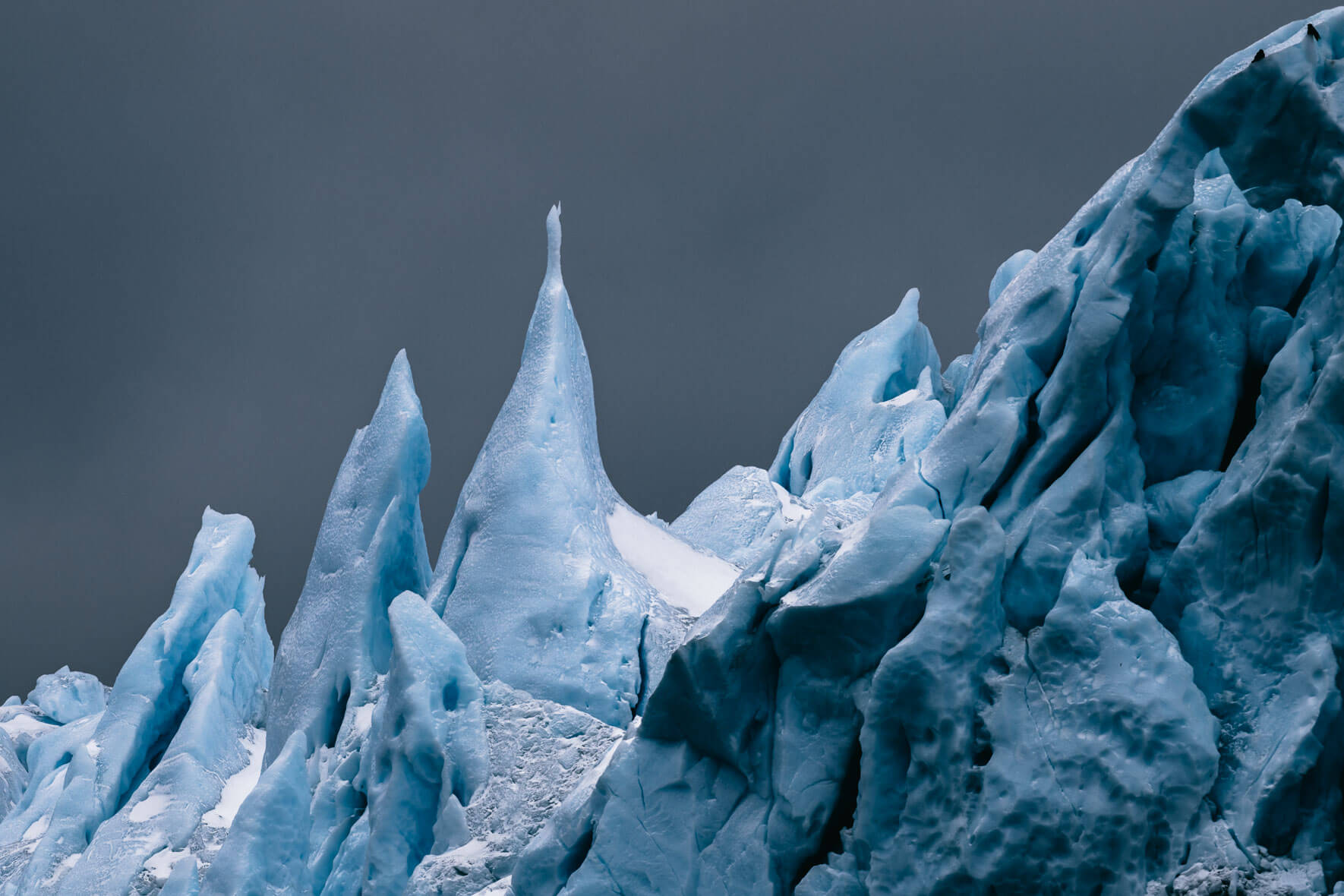 Surreal ice formation in the Disko Bay of Greenland