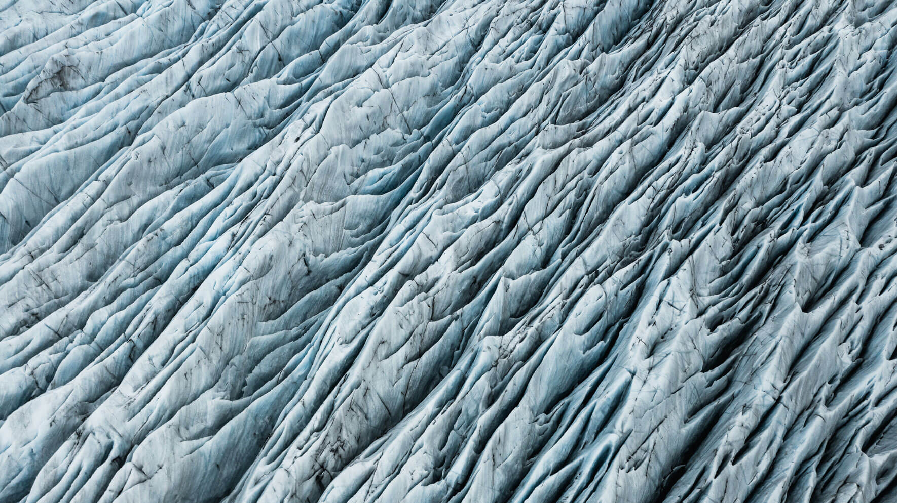 Aerial view of icebergs and glacier in Iceland by Northlandscapes, Jan Erik Waider