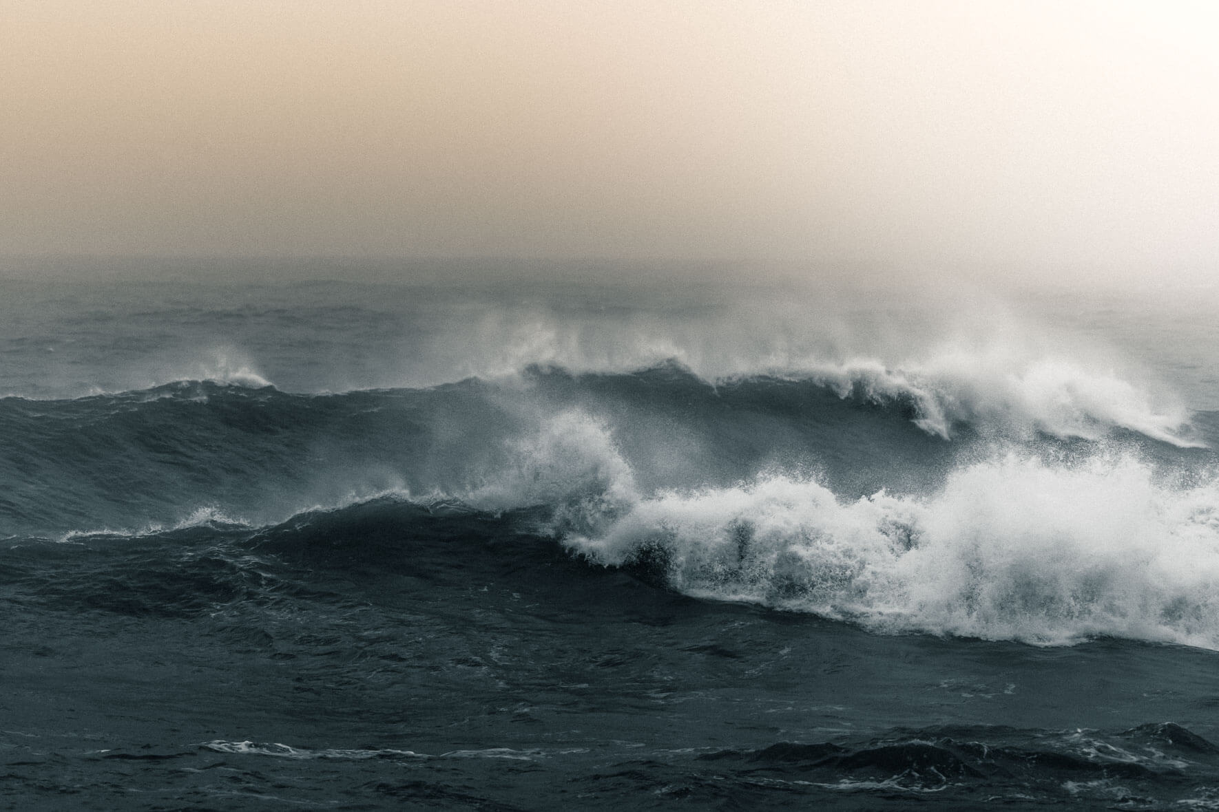 Waves at Reynisfjara beach in Iceland by Northlandscapes