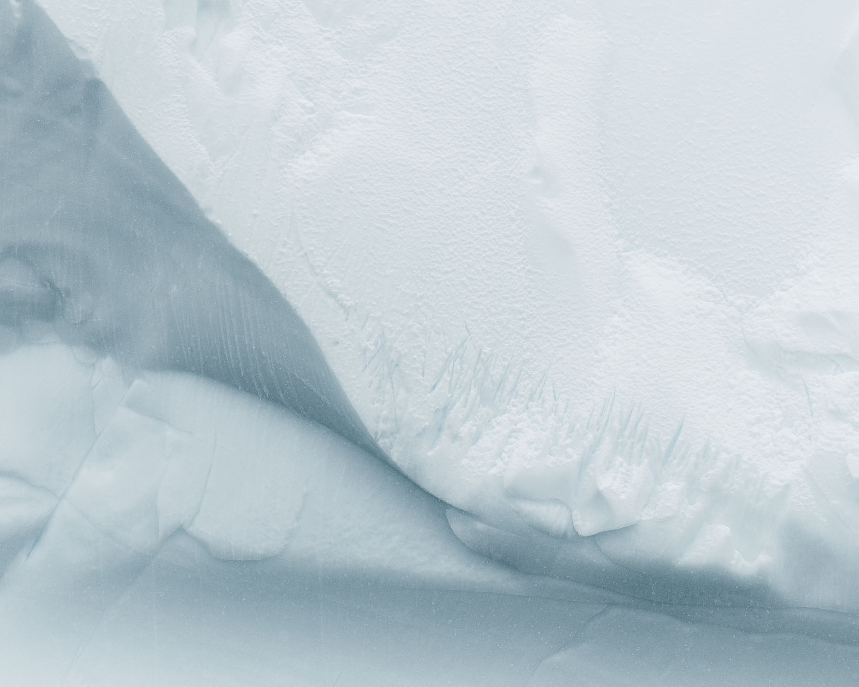 Glacier ice textures of Antarctica