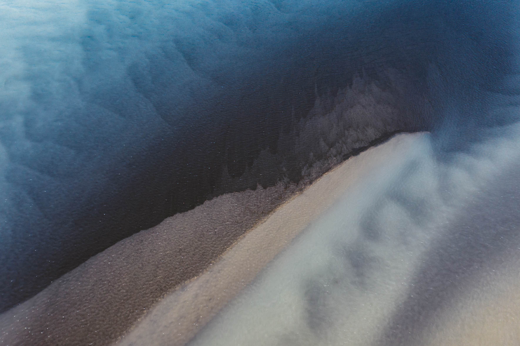 Abstract Glacial River Flow in Iceland