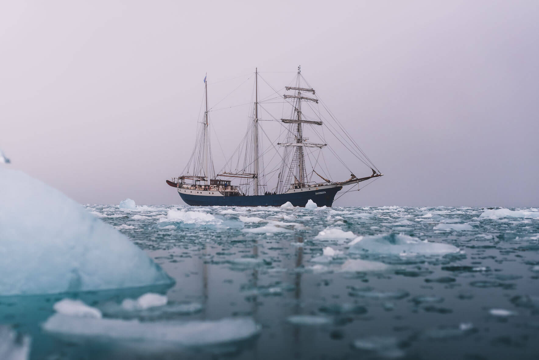 Landscape photography of Svalbard by visual artist and photographer Jan Erik Waider