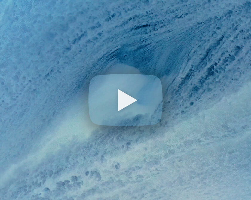Aerial video of blue glacial river with sediment in Iceland